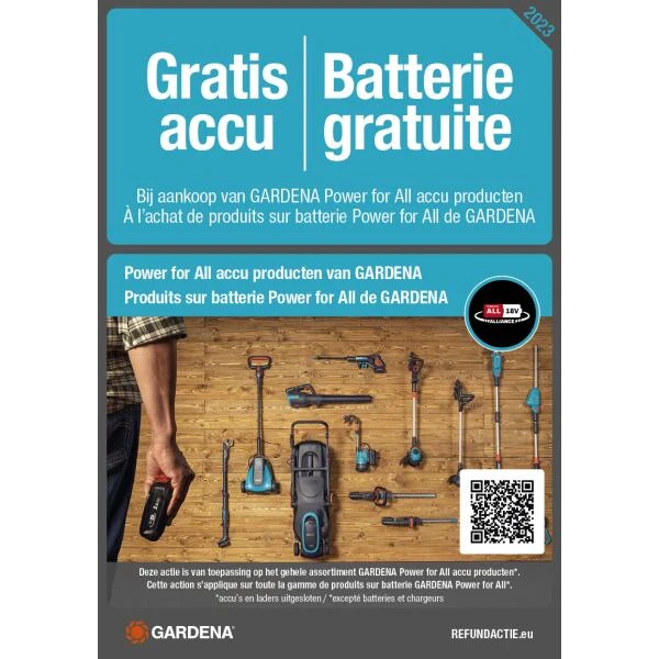 Gardena Accu Grasmaaier PowerMax 37/36V P4A Solo 5 Gardena Accu Grasmaaier PowerMax 37/36V P4A Solo - Afbeelding 3