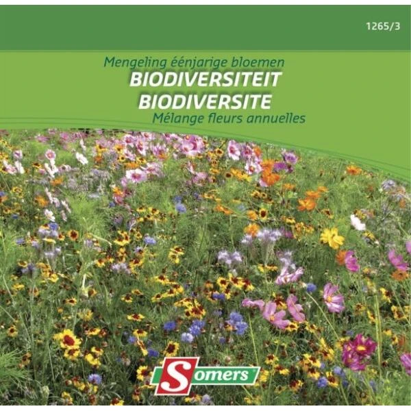 Bloemenmengsel éénjarig - Biodiversiteit 20 M² 3 Bloemenmengsel éénjarig - Biodiversiteit 20 M²