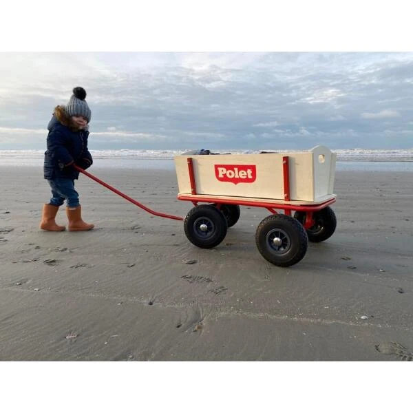 Bolderwagen Polet - Hout 5 Bolderwagen Polet - Hout - Afbeelding 3