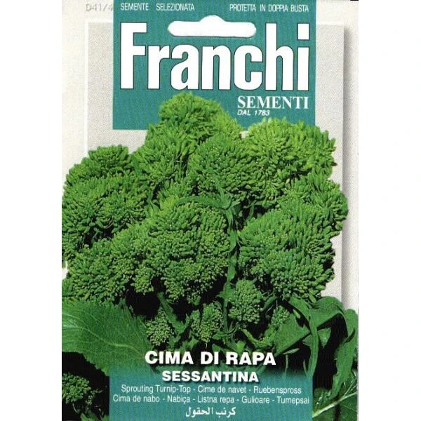 Cima Di Rapa Sessantina - Broccoletto 3 Cima Di Rapa Sessantina - Broccoletto