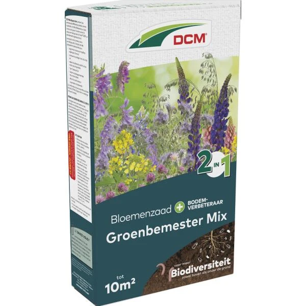 DCM Groenbemester Mix 2 In 1 - 10 M ² 3 DCM Groenbemester Mix 2 In 1 - 10 M ²