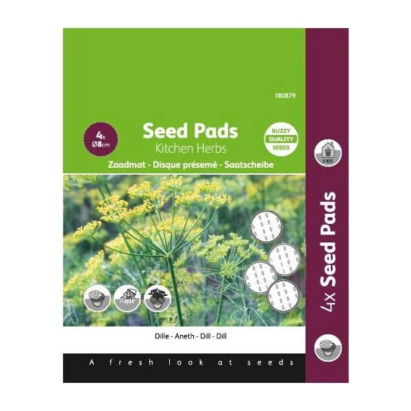 Dille Dukat - 4 Zaadpads 3 Dille Dukat - 4 Zaadpads
