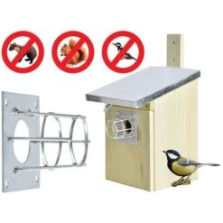 ESSCHERT DESIGN Beschermingskorfje Nestkast Tegen Eekhoorn En Marter