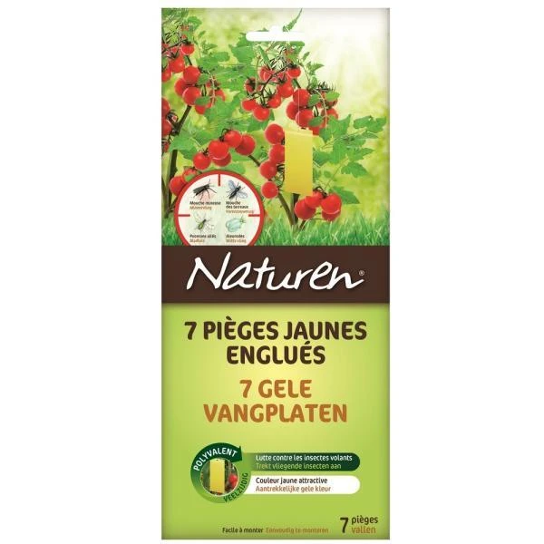 Naturen Gele Lijmvangplaten - Set Van 7 Stuks 3 Naturen Gele Lijmvangplaten - Set Van 7 Stuks