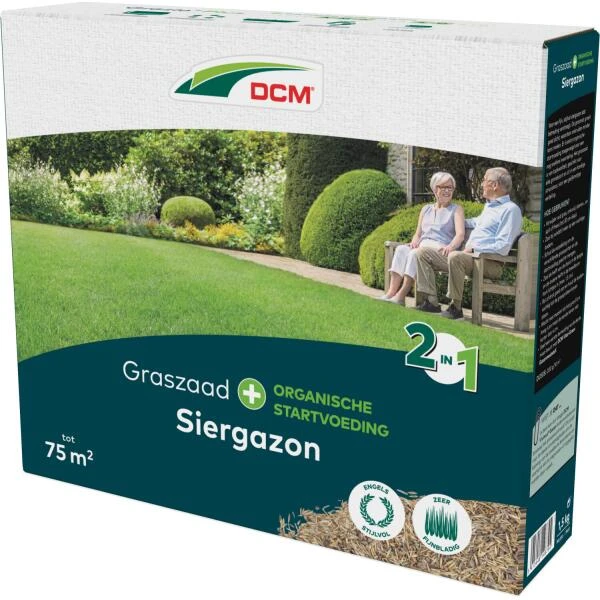 DCM Graszaad Engels Gazon + Meststof 75 M² 3 DCM Graszaad Engels Gazon + Meststof 75 M²