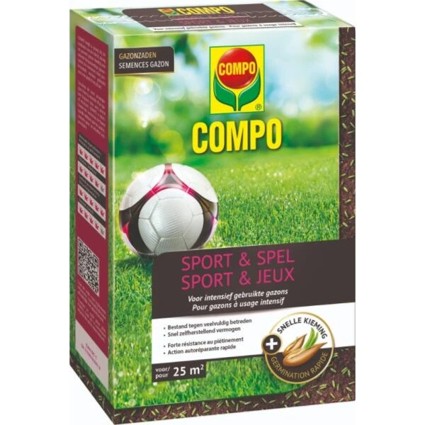 Compo Graszaad Sport En Spel 500 G - 25 M² 3 Compo Graszaad Sport En Spel 500 G - 25 M²