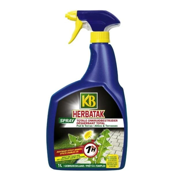 Herbatak Pad En Terras Spray Totale Onkruidbestrijder - 1 Liter 3 Herbatak Pad En Terras Spray Totale Onkruidbestrijder - 1 Liter