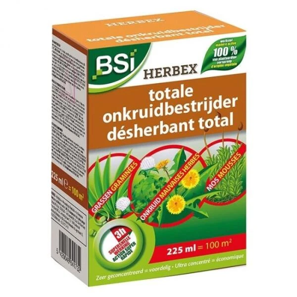 BSI Herbex Totale Onkruidbestrijder - 225 Ml 3 BSI Herbex Totale Onkruidbestrijder - 225 Ml