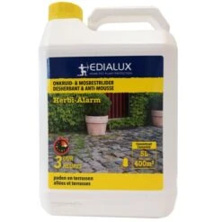 EDIALUX Herbi-alarm Paden En Terrassen - 5 Liter
