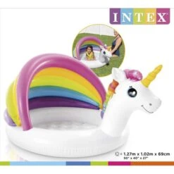 Intex Babyzwembadje Unicorn - 127 × 102 × 69 Cm 7 Intex Babyzwembadje Unicorn - 127 × 102 × 69 Cm -DCM Verkoopwinkel intex babyzwembadje unicorn 1655383109 4 600