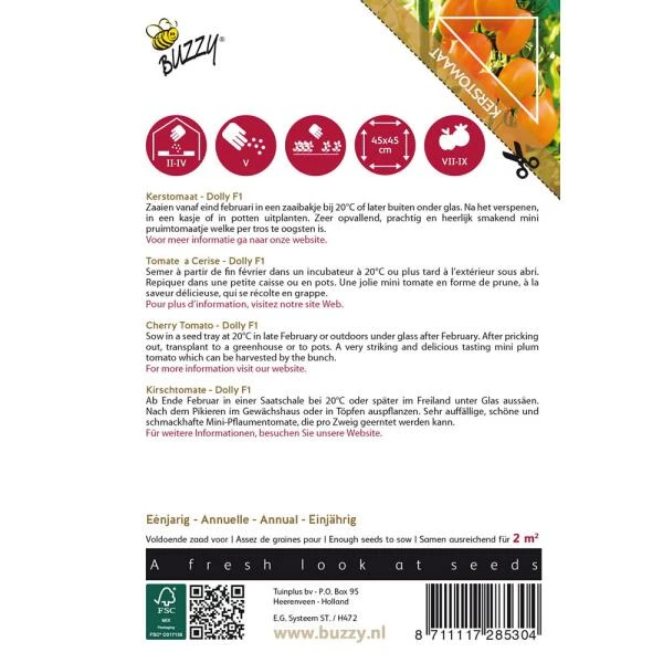 Kerstomaat Dolly F1 4 Kerstomaat Dolly F1 - Afbeelding 2