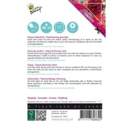 Klaproos Pioenbloemige - Papaver 5 Klaproos Pioenbloemige - Papaver -DCM Verkoopwinkel klaproos pioenbloemige papaver 1646840341 662 600