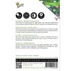 Korenbloem Mix - Centaurea Cyanus 5 Korenbloem Mix - Centaurea Cyanus -DCM Verkoopwinkel korenbloem mix centaurea cyanus 1646840325 320 600