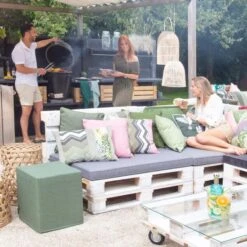 Madison Lounge Palletkussen Oxford Outdoor - Grijs -DCM Verkoopwinkel lounge palletkussen oxford grijs 1618235427 1 600