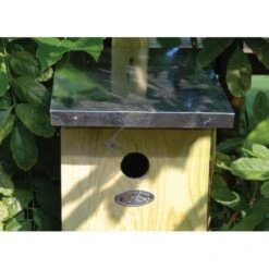 ESSCHERT DESIGN Nestkastje Mezen Met Zinken Dak - Naturel -DCM Verkoopwinkel mezen nestkast 1484054475 2 600