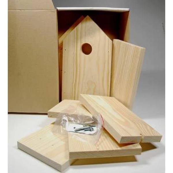 Bouwpakket Vogelhuisje Voor Mezen 4 Bouwpakket Vogelhuisje Voor Mezen - Afbeelding 2