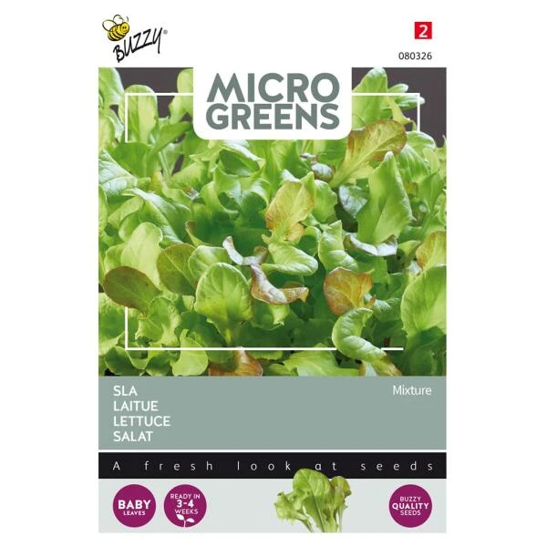 Microgreens Sla Gemengd 3 Microgreens Sla Gemengd