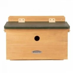 Mussennestkast 3-delig Met Groen Dak -DCM Verkoopwinkel mussen nestkast voor 3 koppels 1484053073 2 600