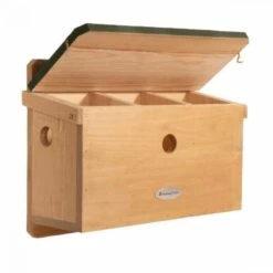 Mussennestkast 3-delig Met Groen Dak