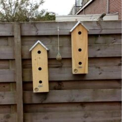 ESSCHERT DESIGN Nestkast Mussen 3-delig - Verticaal -DCM Verkoopwinkel mussennestkast 3 kamerflat 1537112260 1 600