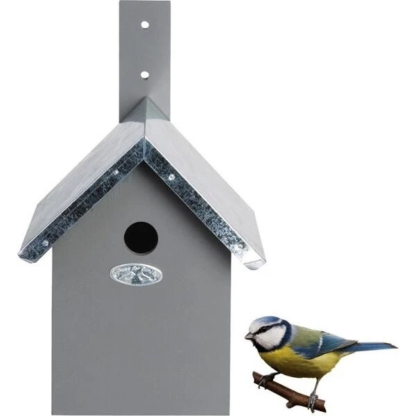 ESSCHERT DESIGN Nestkast Pimpelmees - Grijs 3 ESSCHERT DESIGN Nestkast Pimpelmees - Grijs