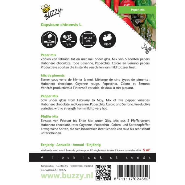 Peper Mixed 5 Soorten 4 Peper Mixed 5 Soorten - Afbeelding 2