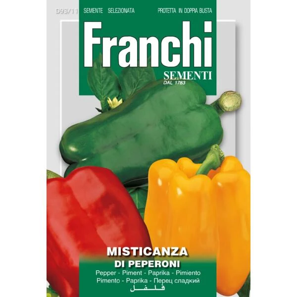 Peperone Tris - Paprika 3 Soorten 3 Peperone Tris - Paprika 3 Soorten