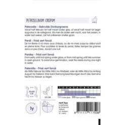 Peterselie - Petroselinum Crispum 5 Peterselie - Petroselinum Crispum -DCM Verkoopwinkel peterselie petroselinum crispum 1646840345 709 600