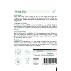 Physalis Peruviana - Ananaskers 5 Physalis Peruviana - Ananaskers -DCM Verkoopwinkel physalis peruviana ananaskers 1646840344 693 600