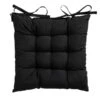 Madison Toscane Kussen 46 × 46 Cm - Panama Zwart