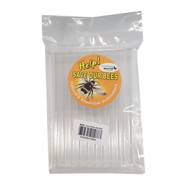 Nestbuisjes Voor Bijenhotel 8 Mm Transparant - Set Van 20 Stuks 4 Nestbuisjes Voor Bijenhotel 8 Mm Transparant - Set Van 20 Stuks - Afbeelding 2