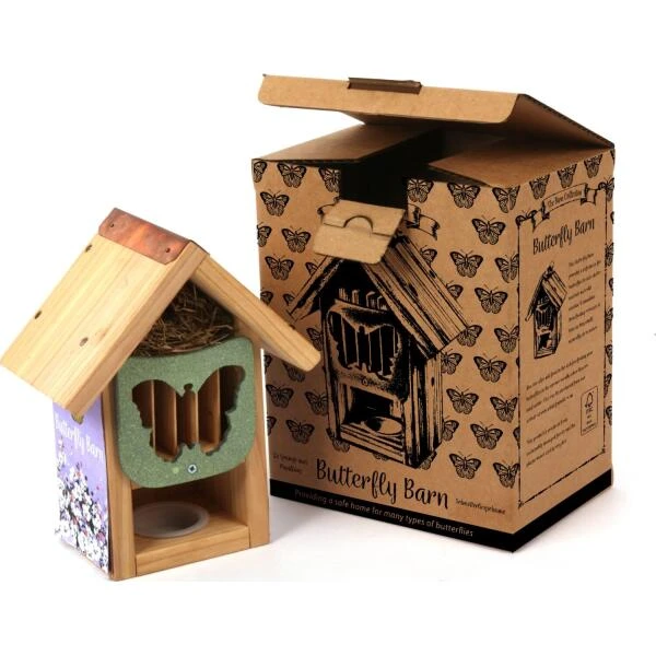 Vlinderschuur Met Voederschaal 4 Vlinderschuur Met Voederschaal - Afbeelding 3