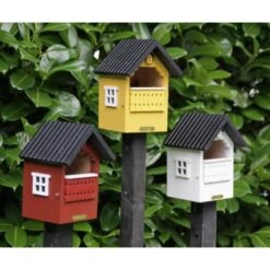 Vogelhuisje Roodborst - Geel 9 Vogelhuisje Roodborst - Geel -DCM Verkoopwinkel vogelhuis geel roodborst 1484054340 3 600