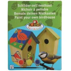 ESSCHERT DESIGN Vogelhuisje Om Te Schilderen Met Verf En Kwast -DCM Verkoopwinkel vogelhuisje om te schilderen 1672317487 1 600