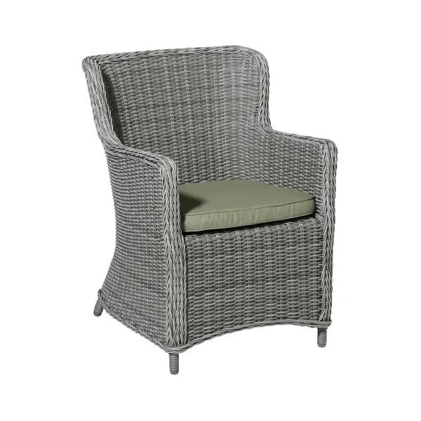 Madison Wicker Zitkussen - Panama Sage Groen 4 Madison Wicker Zitkussen - Panama Sage Groen - Afbeelding 2