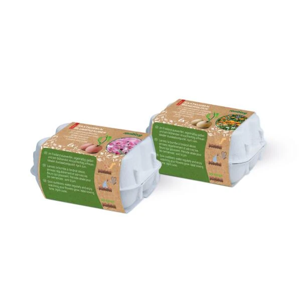 Zaadbommen Met Insectvriendelijke Mix - Set Van 6 Stuks 3 Zaadbommen Met Insectvriendelijke Mix - Set Van 6 Stuks