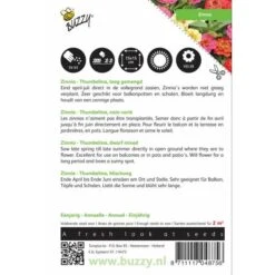 Zinnia Thumbelina Mix - Zinnia Elegans -DCM Verkoopwinkel zinnia thumbelina mix zinnia elegans 1646840333 472 600